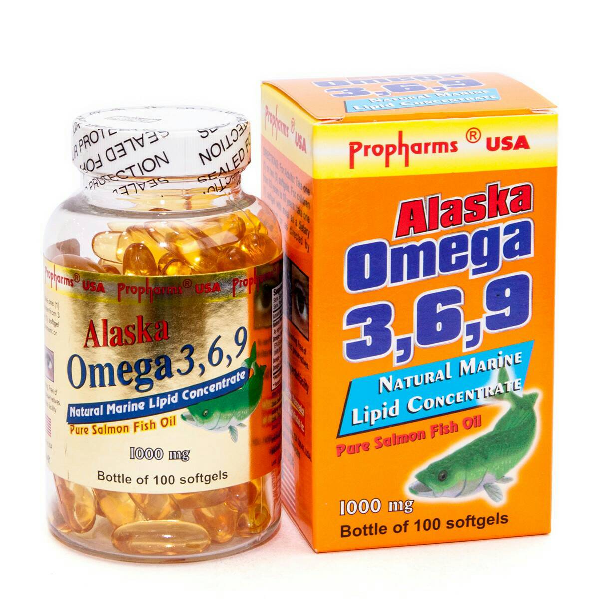 OMEGA 3 6 9 ALASKA CỦA MỸ LỌ 100V