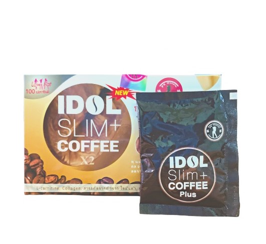 1 Hộp cafe Idol slim + mẫu mới X2 giam nhanh 1-3 ký chuẩn Thái