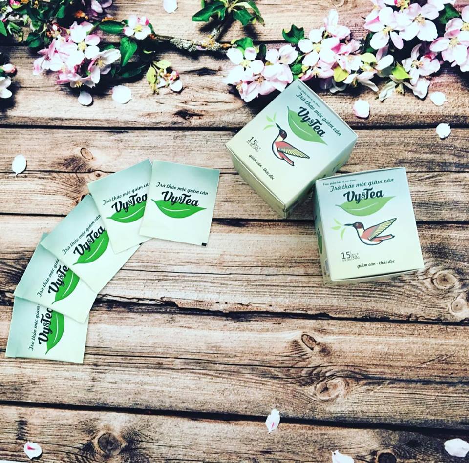 1 hộp Trà Giam Cân Vy và tea - Hàng mới cập nhật liên tục - Giảm cân VyTeaa