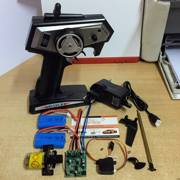 Trọn bộ chế tạo tàu thủy sóng 2.4G điều khiển khoảng cách 100m