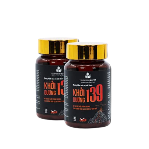 Combo 2 hộp viên uống hỗ trợ bổ thận tráng dương, tăng cường sinh lực và sinh lý nam giới - Khởi dương 139