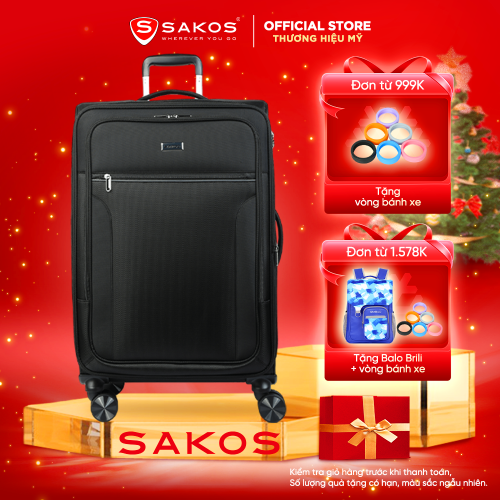  Vali Kéo Vải Du Lịch STARGO INTENS - Size S M L  20inch  24inch  28 inch  - Xách tay  Ký Gửi - Khóa TSA - Dây Kéo Đôi Chống Rạch 