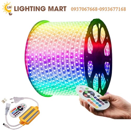 Combo 10m đèn led dây đổi màu 5050 rgb + bộ nguồn remote - đèn led trang trí ngày lễ - đèn led trang trí ngày lễ