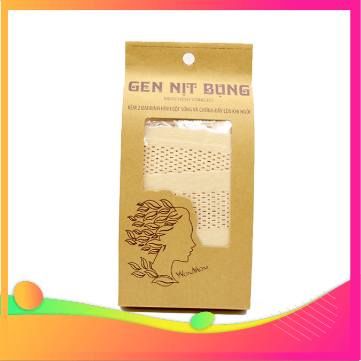 Gen nịt bụng định hình cột sống lưng và hỗ trợ giảm mỡ bụng sau sinh freesize wonmom - giảm eo sau sinh an toàn -chính hãng- ta pharmacy