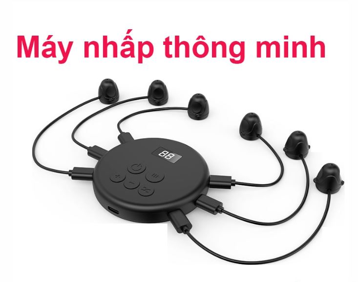 Máy thả tim tự động hỗ trợ livestream - có kẹp cố định