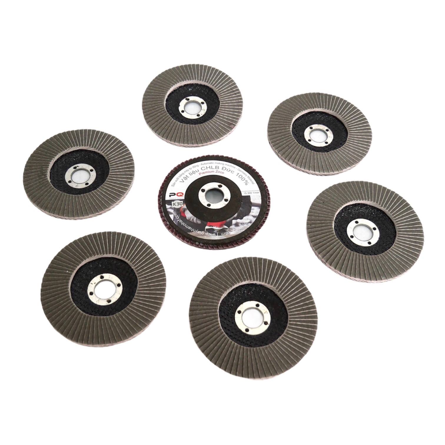 [HCM]1 Lốc 10 cái Nhám Xếp Mài Kim Loại K30 D100. Made In Germany. Code 3.10.910.0103 | www.thietbinhapkhau.com | Công ty PQ "Sẵn sàng cho bạn"