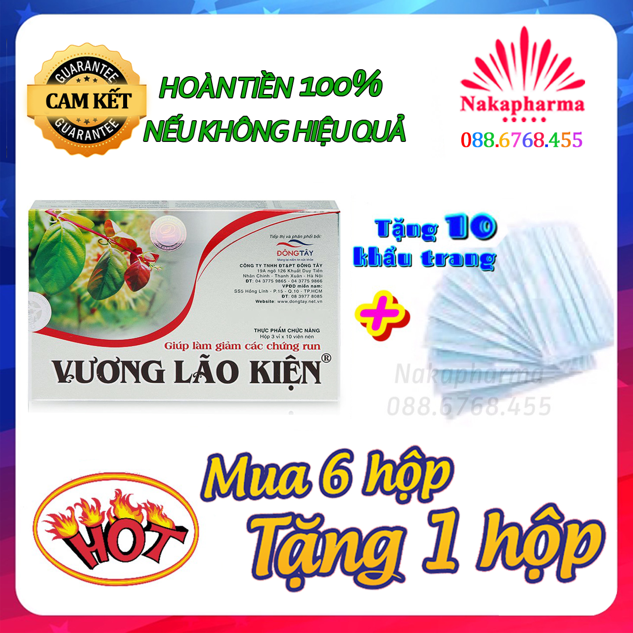 ✅ [6 TẶNG 1] Vương Lão Kiện – Dành cho người già bị run tay chân, phục hồi vận động sau tai biến, bệnh Parkinson