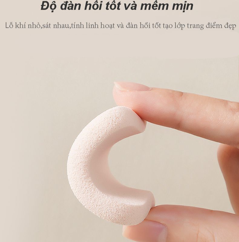 (MUA 1  TẶNG 1)(FREE SHIP TOÀN QUỐC) Mút trang điểm SET 2 BÔNG Bông tán kem, Mút tán phấn, Miếng mút trang điểm, siêu Cute đẹp mịn đàn hồi cực tốt (tặng quà trên mỗi đơn hàng)