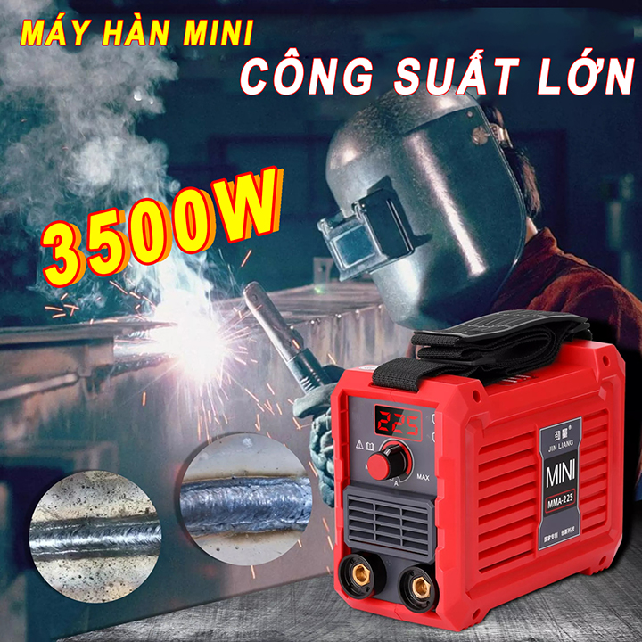 Máy Hàn Điện Tử HADAWA Máy Hàn Que Hàn Hồ Quang Máy Hàn Mini Công Suất 3000W Máy Hàn Cầm Tay Lõi Đồng Nguyên Chất Công Nghệ Nhật Bản