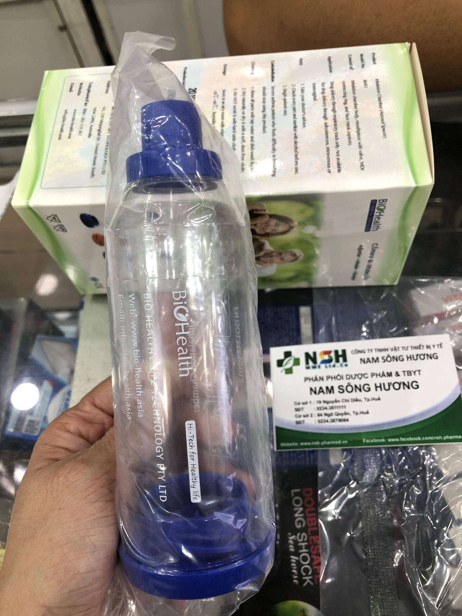 BUỒNG ĐỆM KHÍ DUNG BIOHEALTH (BUỒNG ĐỆM HÍT HEN SUYỄN) CỦA ÚC Baby haler