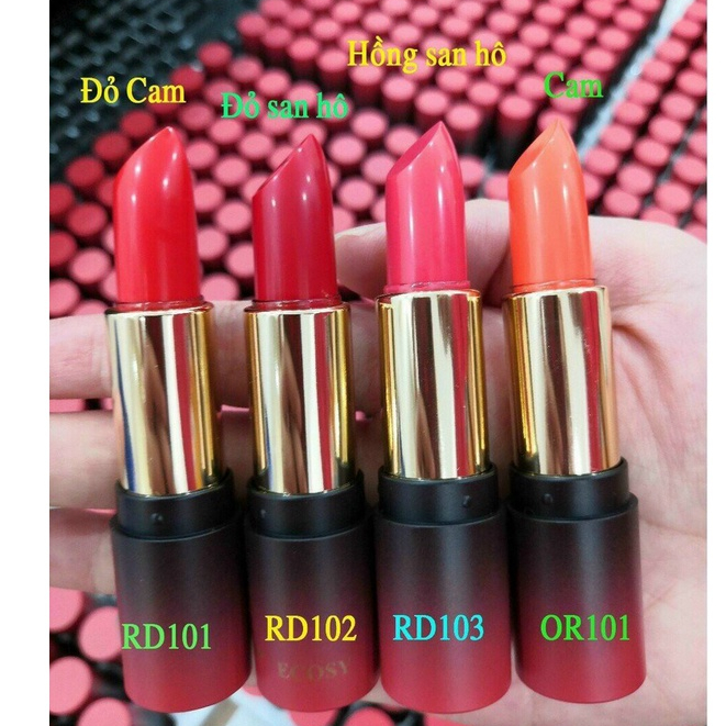 Son lì ecosy nature lipstick the collagen hàn quốc