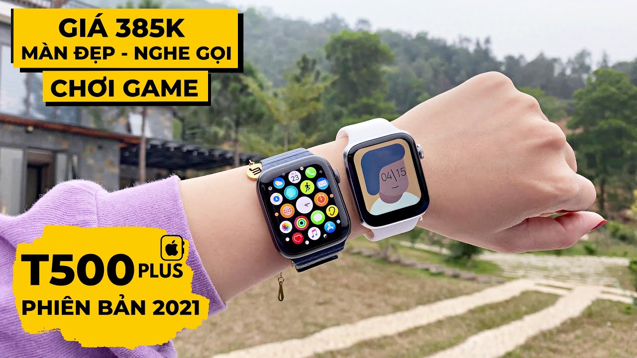 Bảo Hành 12 Tháng ) Đồng hồ thông minh T500 Plus (T500+) Watch Seri 6 Thay Đổi Hình Nền Nghe Gọi Trưc Tiếp Chống Nước Có Tiếng Việt 100% Chơi Game Trực Tiếp Trên Đồng Hồ