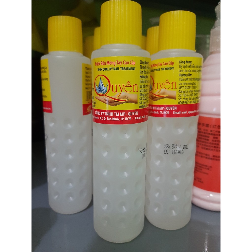 Nước rửa móng tay aceton - 125ml