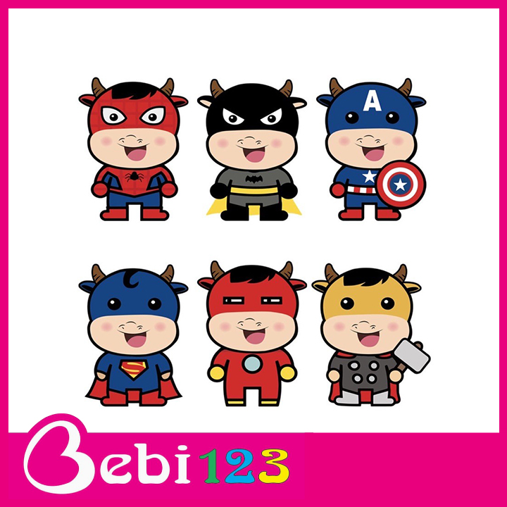 Set 5 bao lì xì hoạt hình 2022 siêu hot