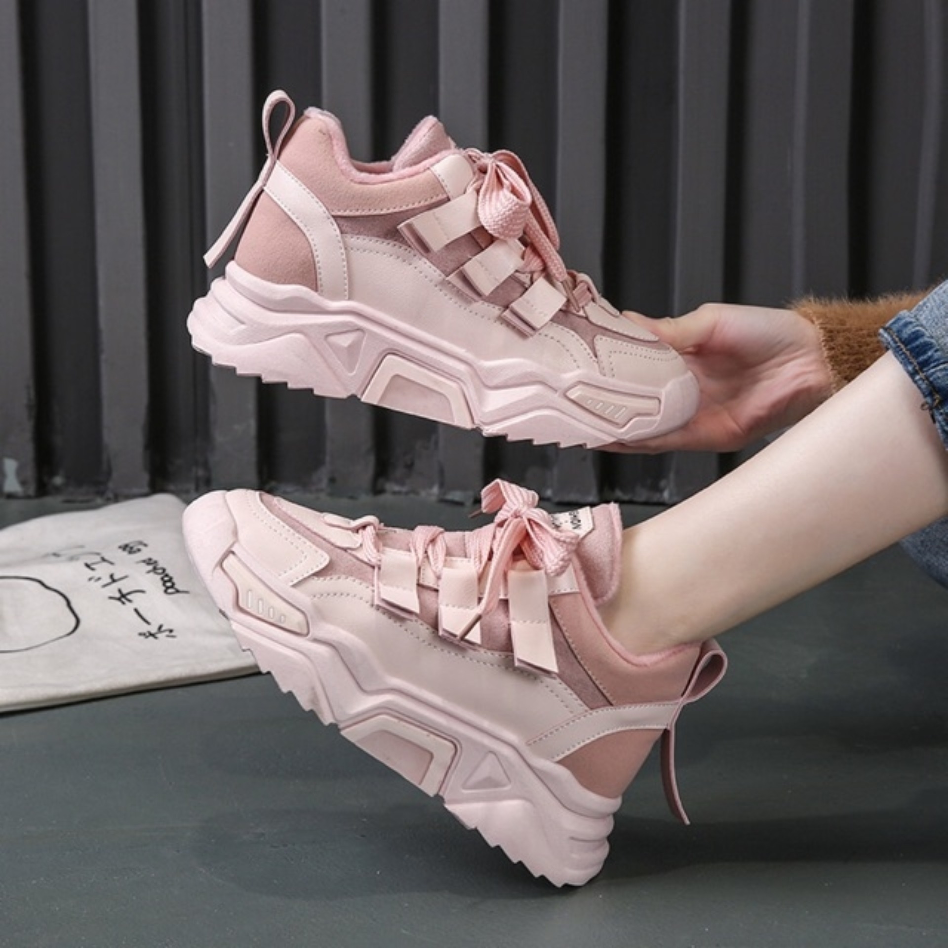 💖giày sneaker nam nữ💖 giày thể thao nữ dây bản to💖 giày thể thao hàng có sẵn