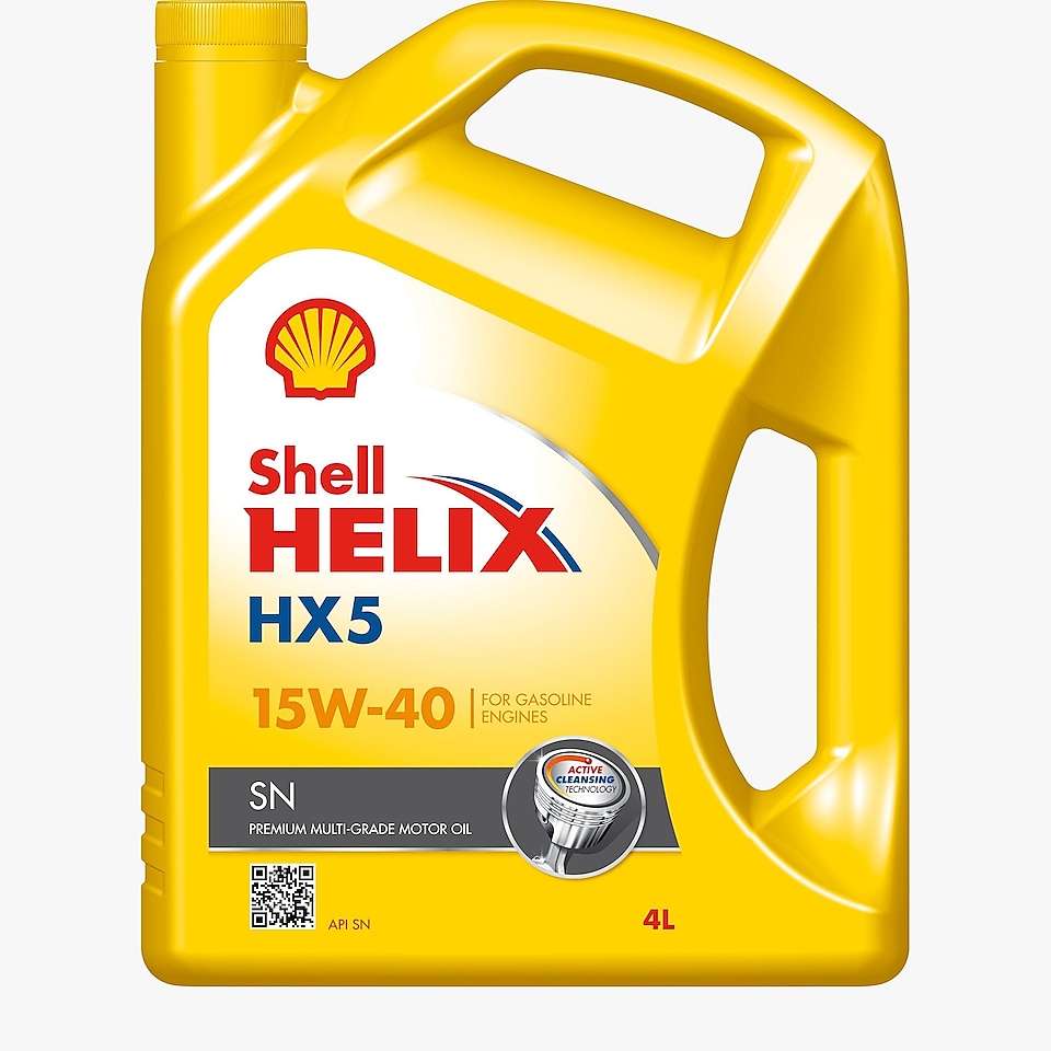 Nhớt xe shell helix hx5 15w-40