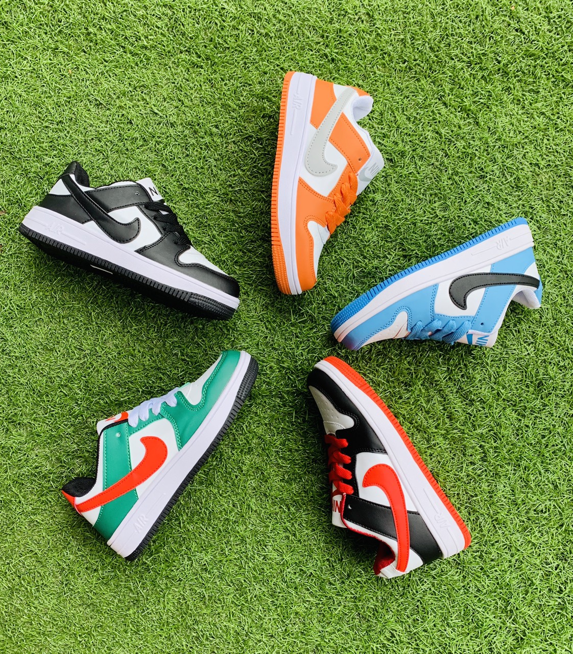 Giày sneaker bé trai bé gái air force size 32-37