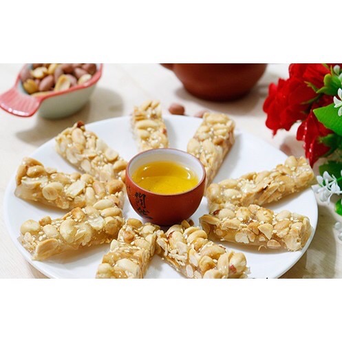500GR KẸO LẠC VỪNG TRUYỀN THỐNG GIÒN XỐP BAO NGON