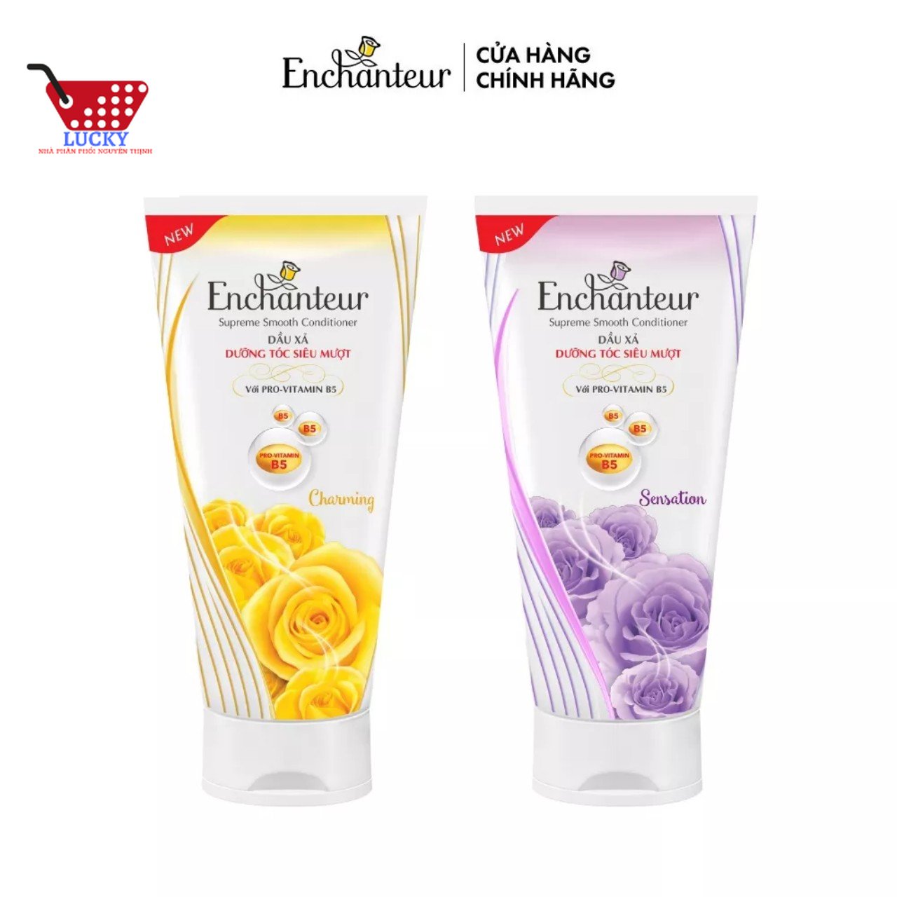Dầu Xả Dưỡng Tóc Siêu Mượt Enchanteur 170g Charming/ Sensation