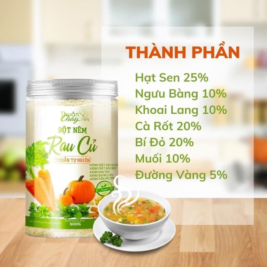 Bột nêm rau củ thuần chay