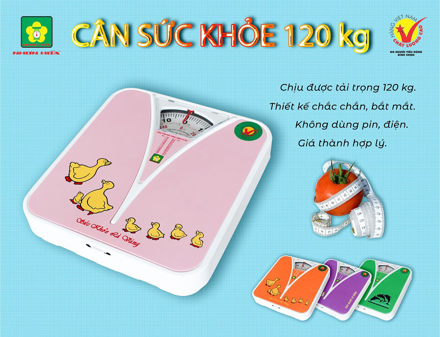 Cân sức khỏe Nhơn hòa ( Hỏa tốc HCM ) (Yêu cầu màu sắc vui lòng chat với Shop)