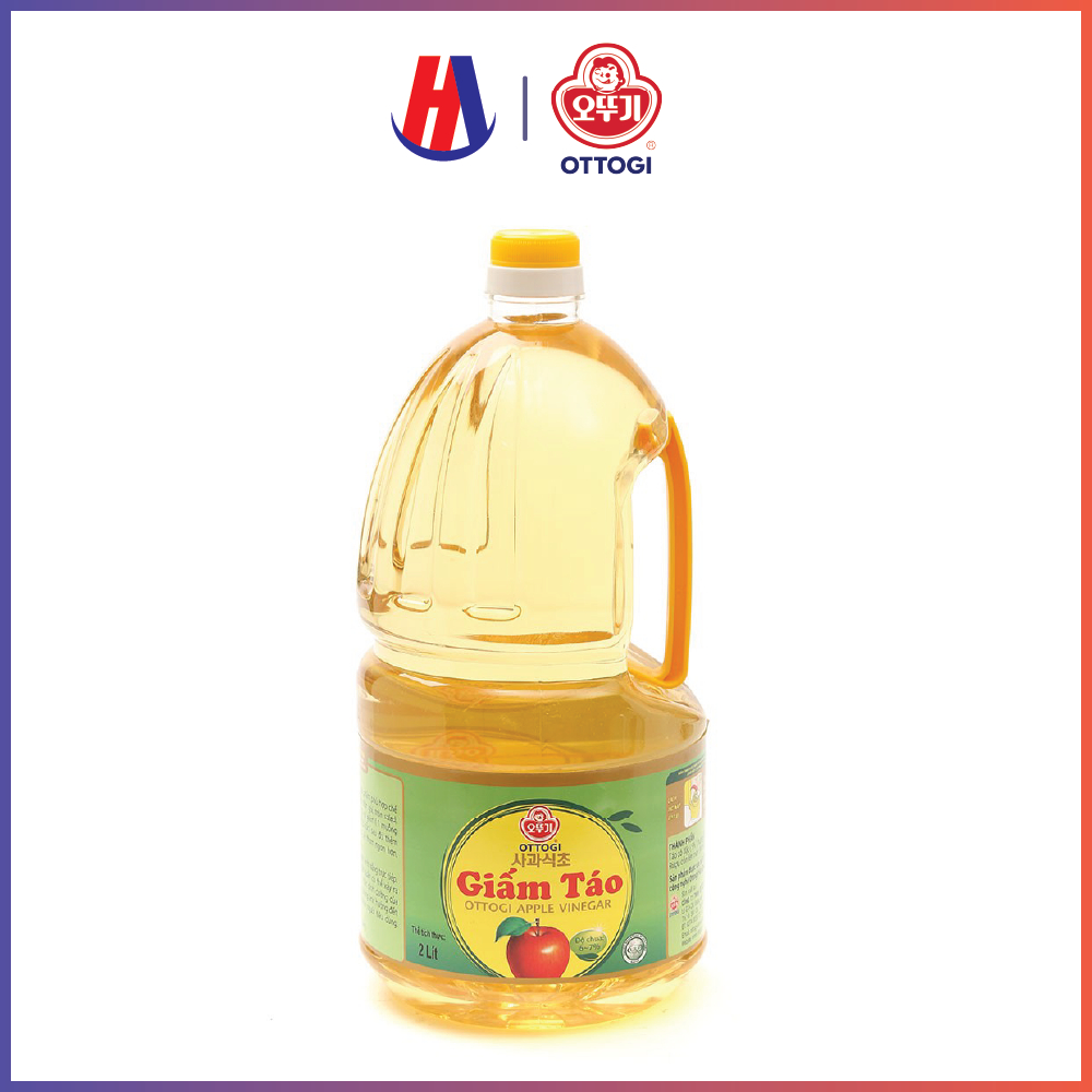 Giấm táo ottogi can 2l