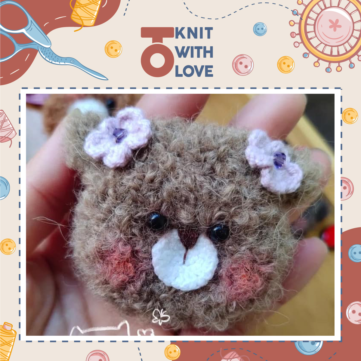 Len xù làm tóc búp bê Xuxia Handmade màu cực tây 40gr/cuộn
