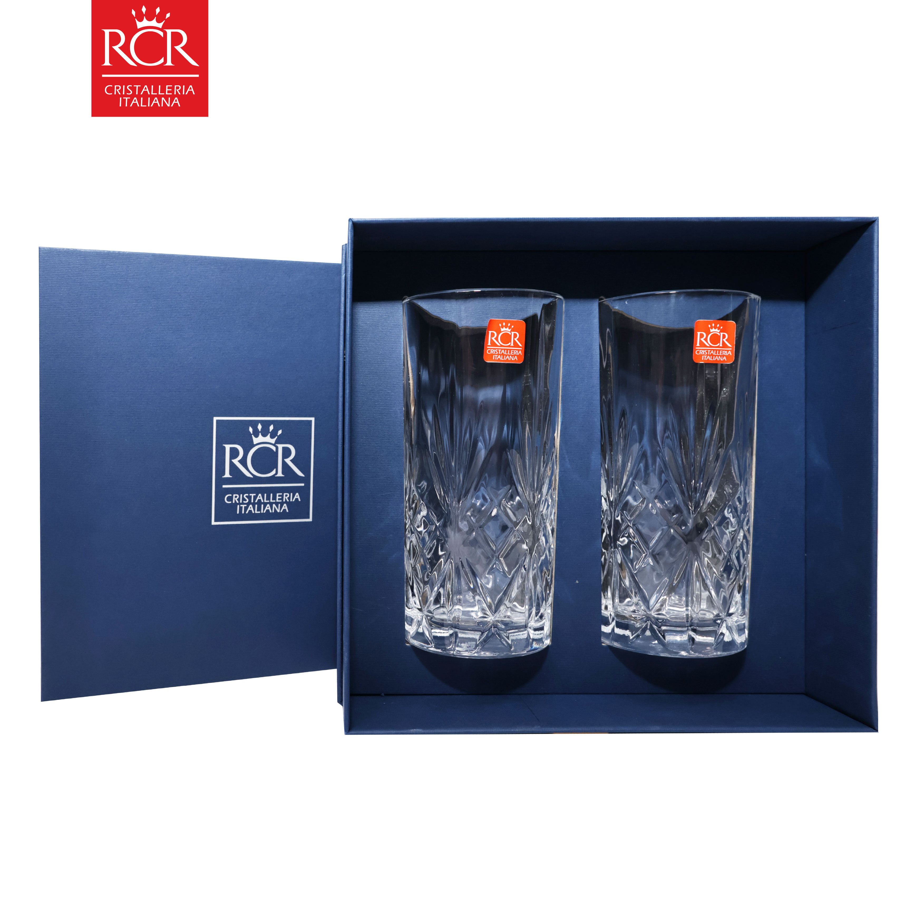 Bộ quà tặng RCR Successo 02 ly Melodia HB, 360ml
