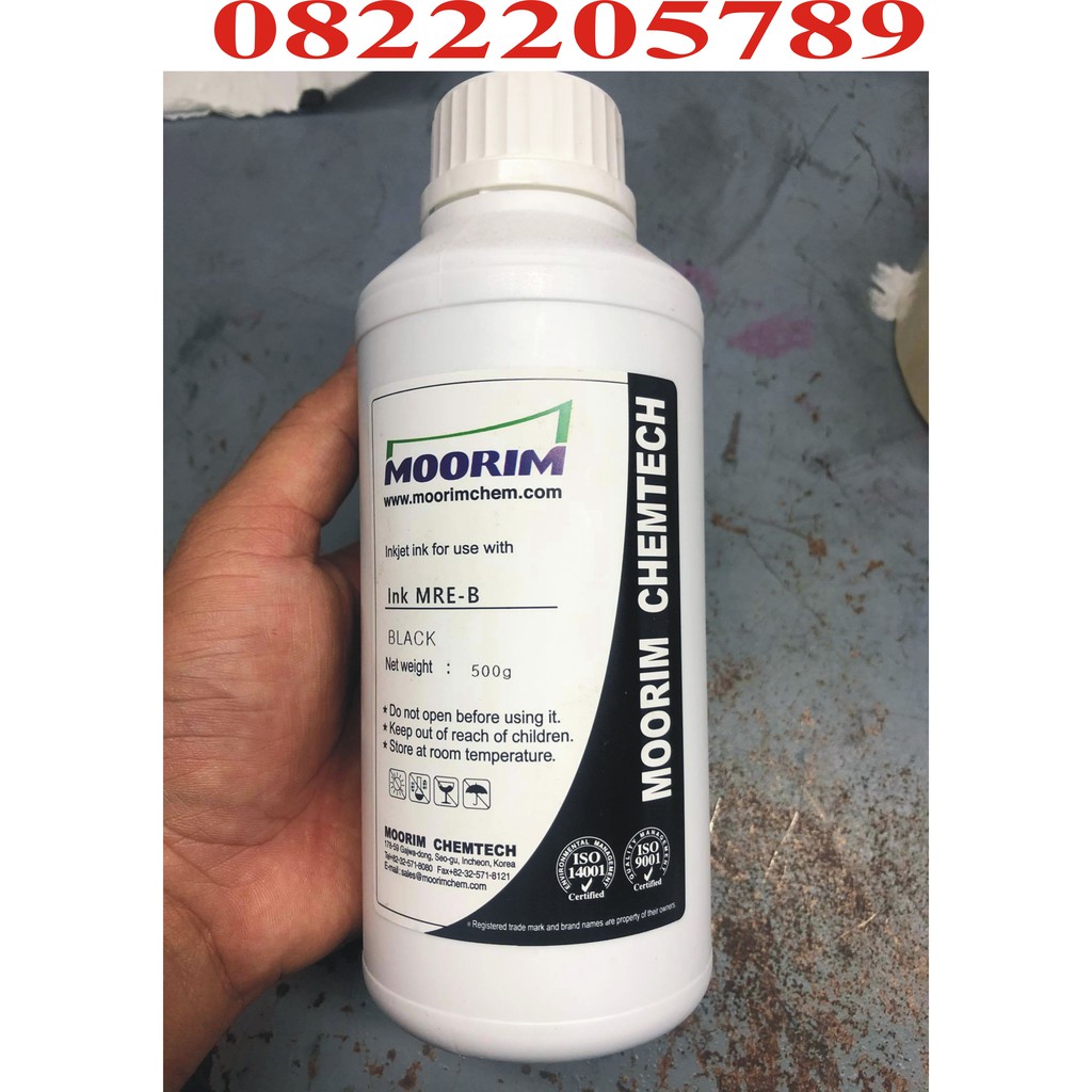Mực in màu moorim hàn quốc 135k/1chai/1 màu 500ml