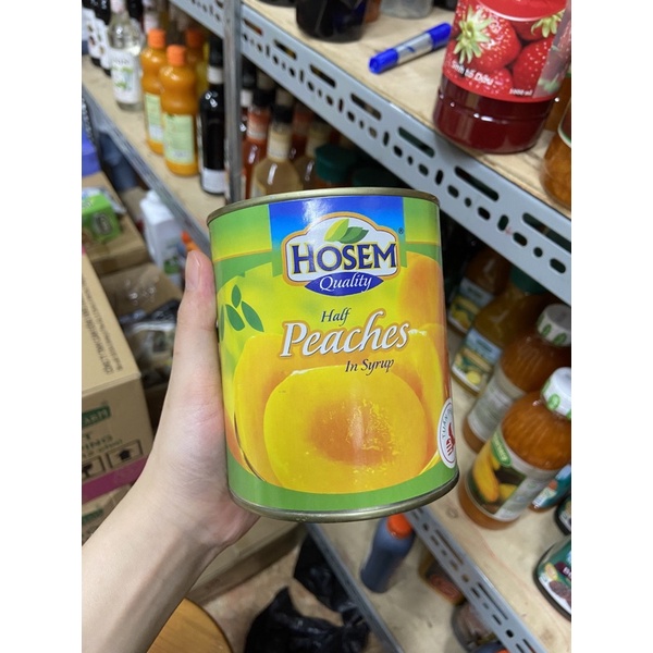 Đào ngâm hosem 820g/đào ngâm dbent 820g