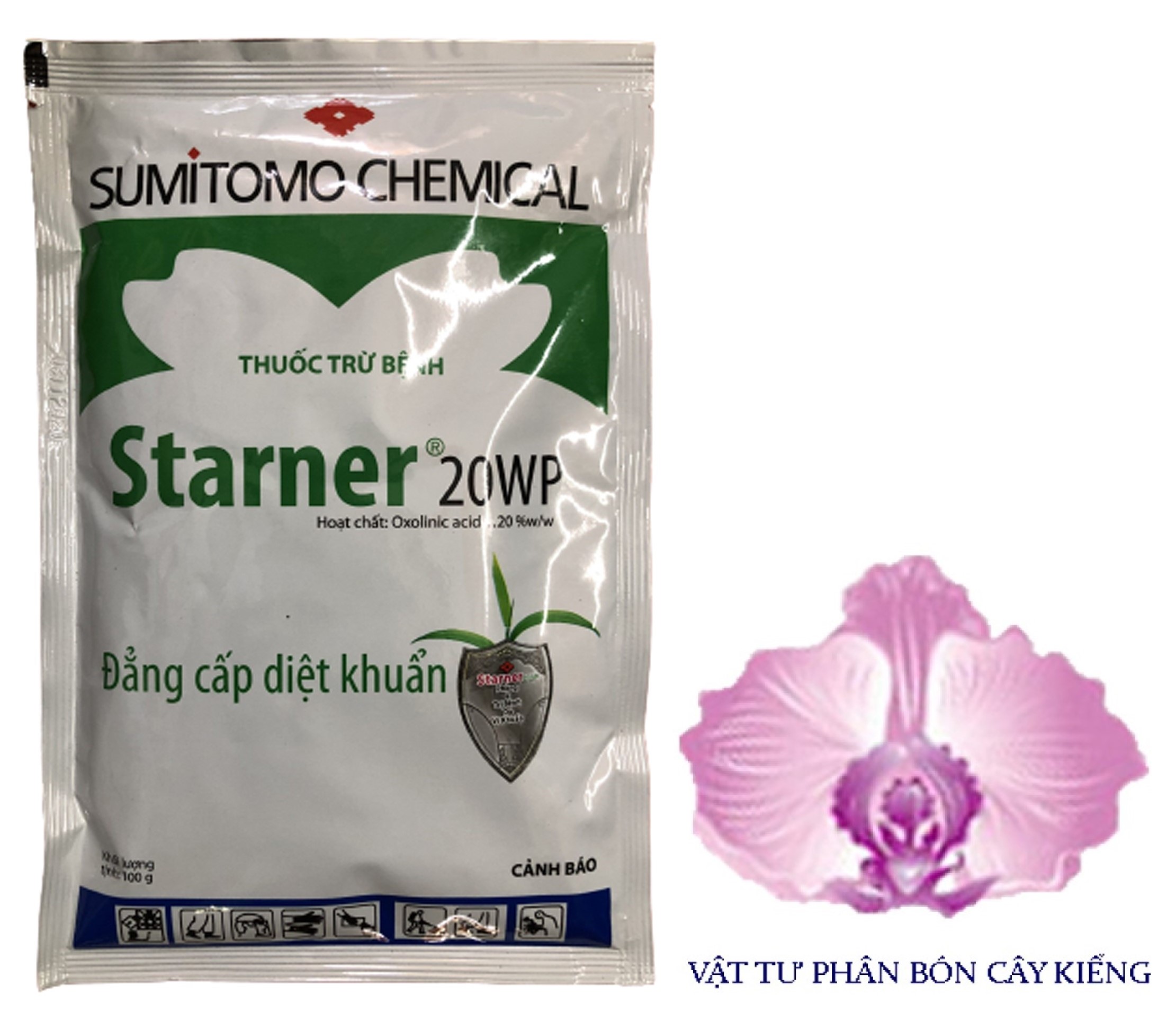 Trừ nấm bệnh starner 20wp diệt vi khuẩn - #547a# 100g