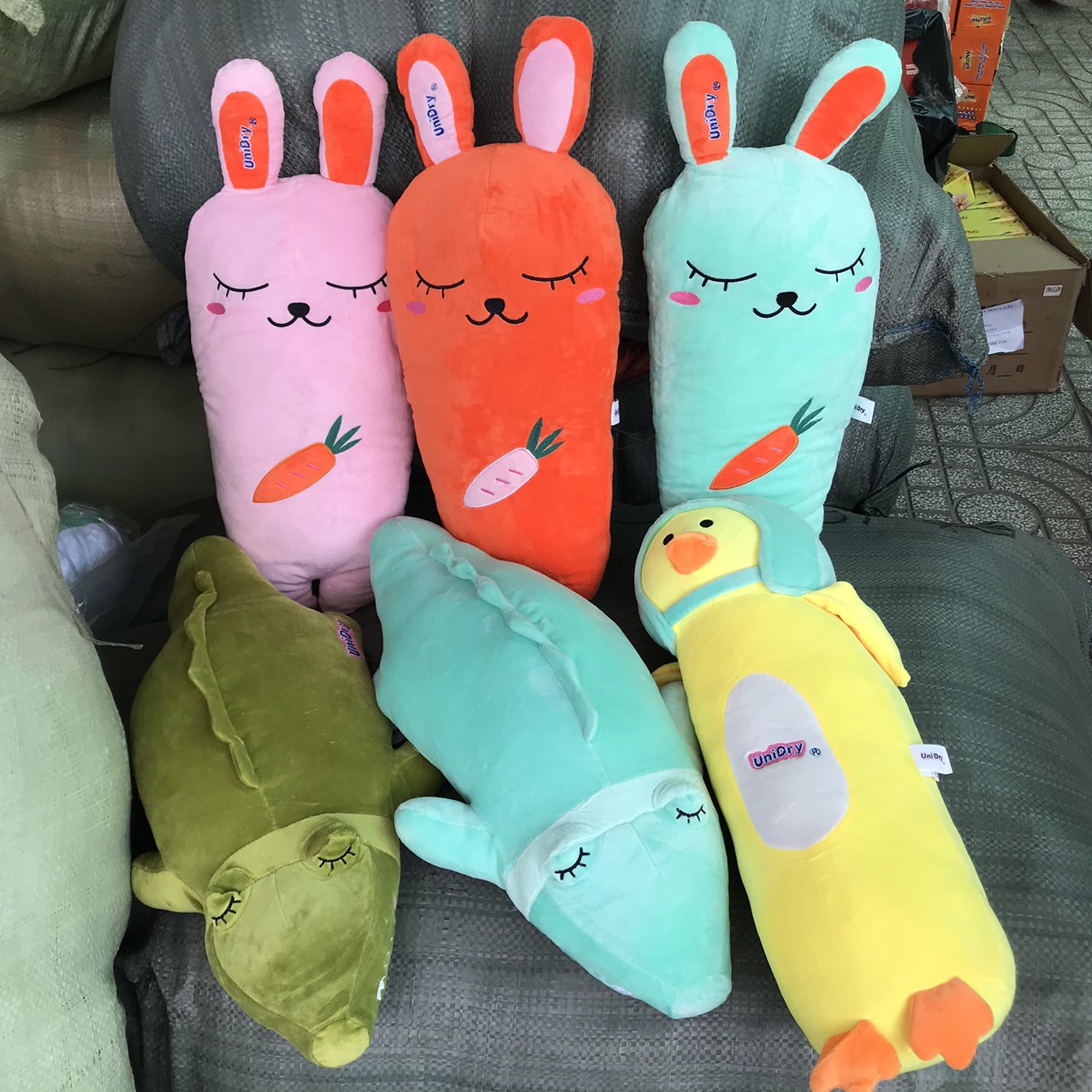 COMBO 3 CON Gấu bông quà tặng của Unidry!