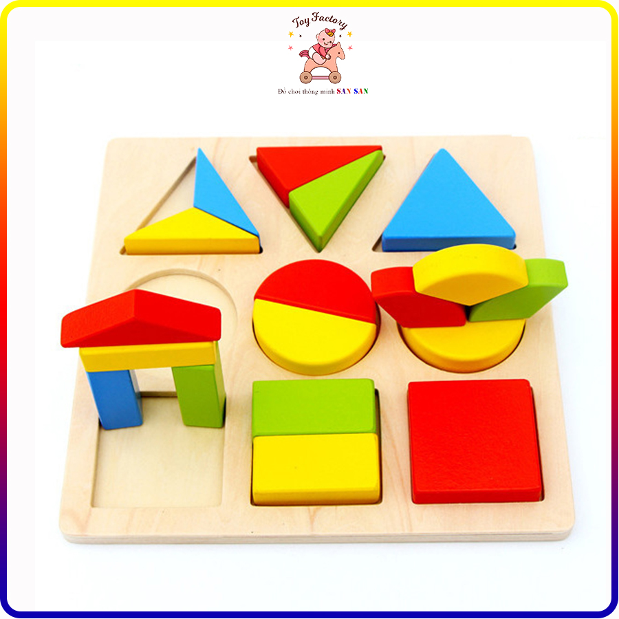 Bảng chia phân số Montessori Vivitoys