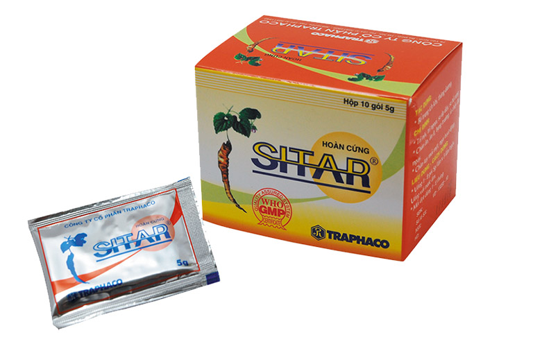 Chính hãng - Freeship  Sitar Traphaco - hỗ trợ điều trị trĩ nội, trĩ