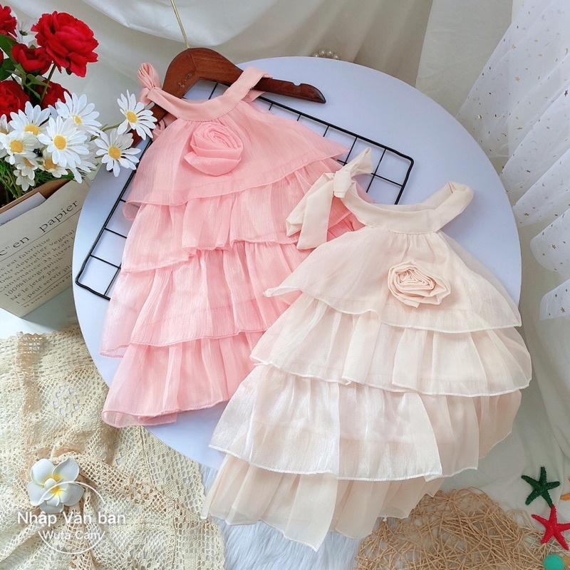 Váy 3 tầng cho bé gái mã 46060
