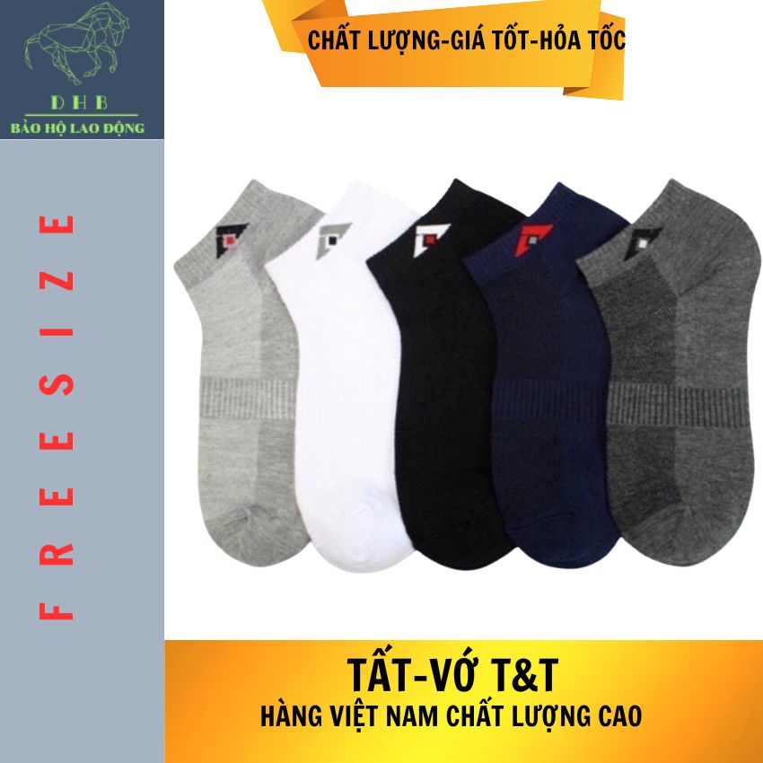 Combo 10 đôi vớ nam Trịnh Trung cổ ngắn , hàng Việt Nam, công nghệ Nano khử khuẩn