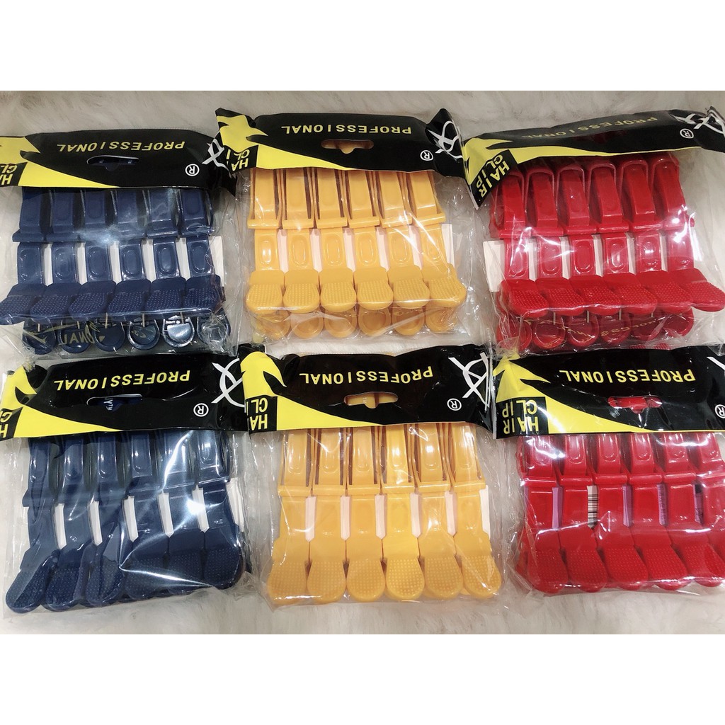 Kẹp tóc mỏ vịt thiết kế mới 1 lốc 6 cái, cam kết hàng đúng mô tả, chất lượng đảm bảo an toàn đến sức khỏe người sử dụng