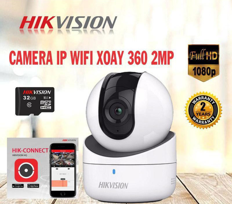 Camera ip wifi hikvision q1 2.0mp q1 2mp - model ds-2cv2q21fd-iw