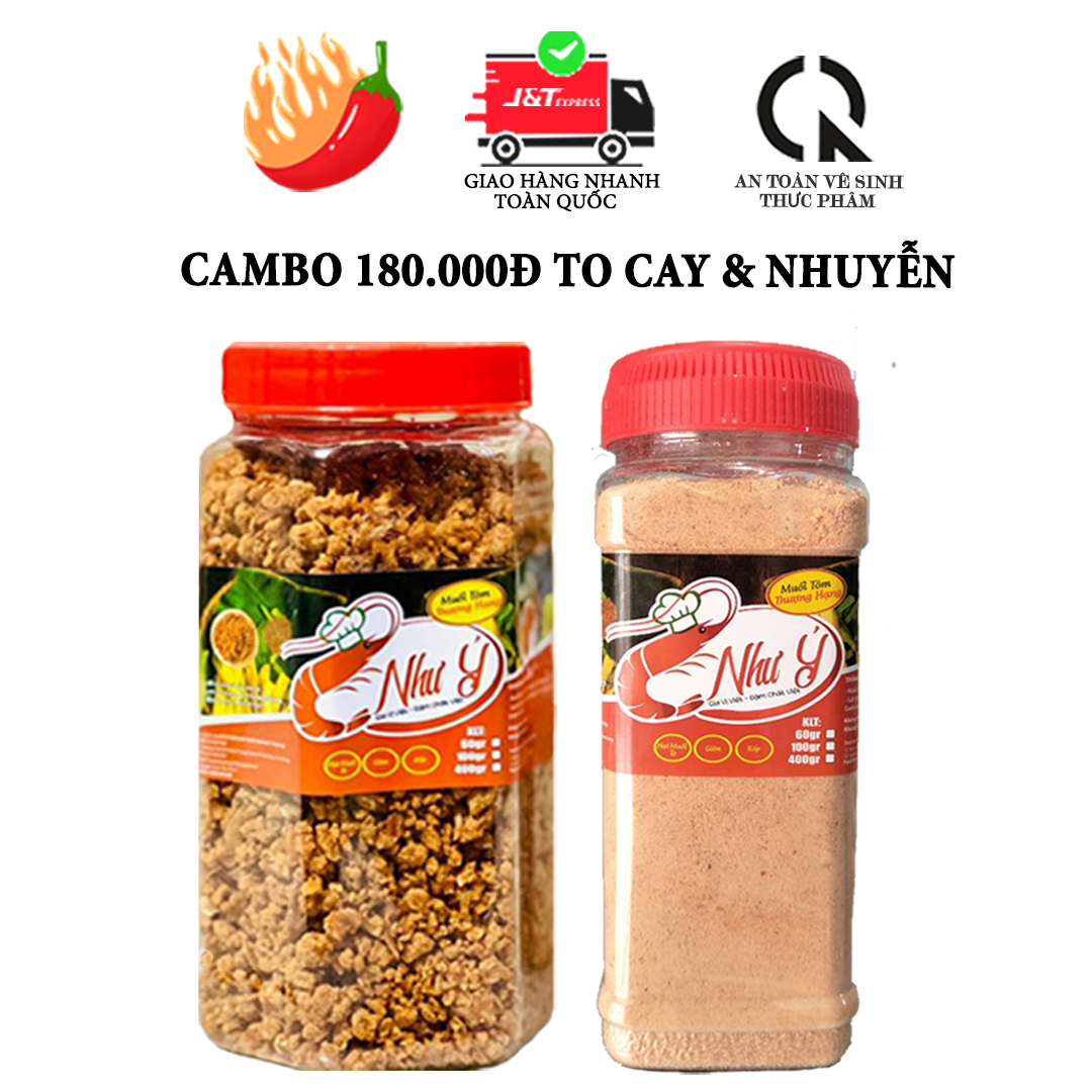 To cay & nhuyễn muối tôm như ý