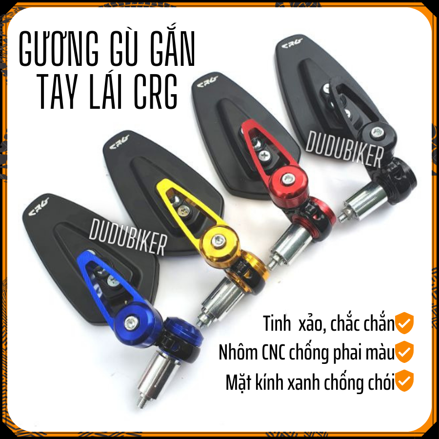 Gương Gù Tay Lái Xe Máy Kiểu Dáng Thể Thao Mạnh Mẽ Có Thể Lắp Được Cho Tất Cả Dòng Xe