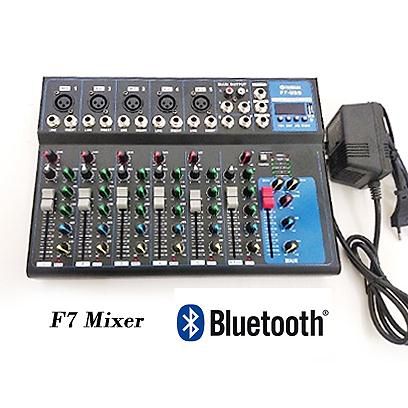 Bàn Mixer Yamaha F7 Bluetooth có USB