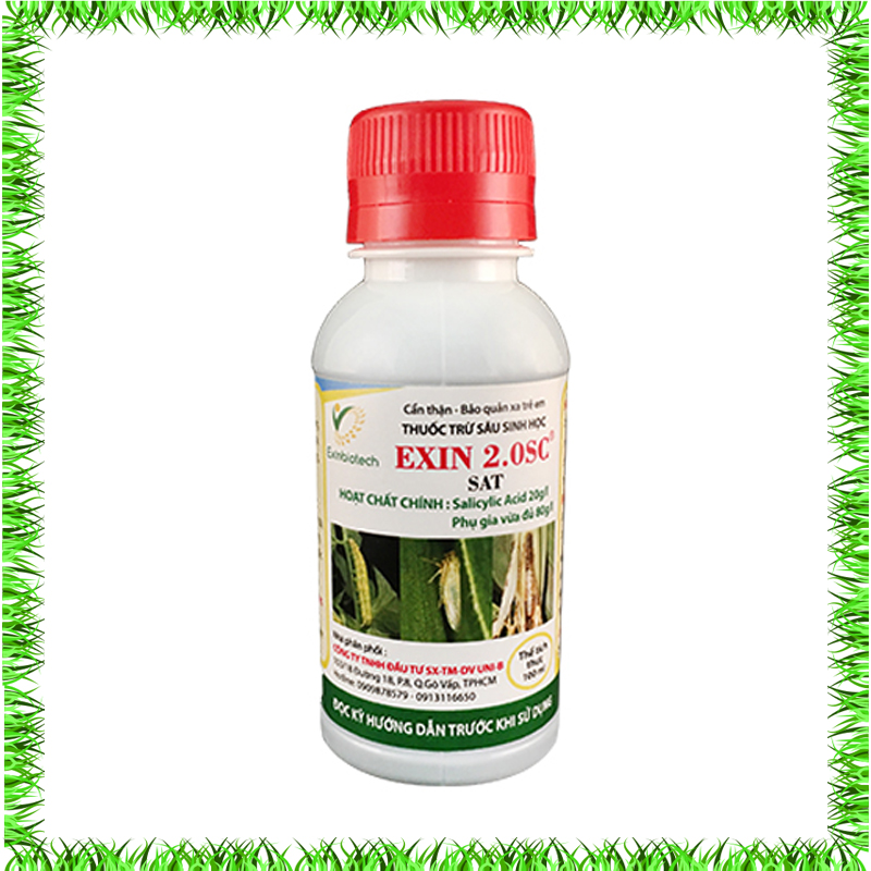 Chế phẩm trừ sâu sinh học exin 2.0 sc