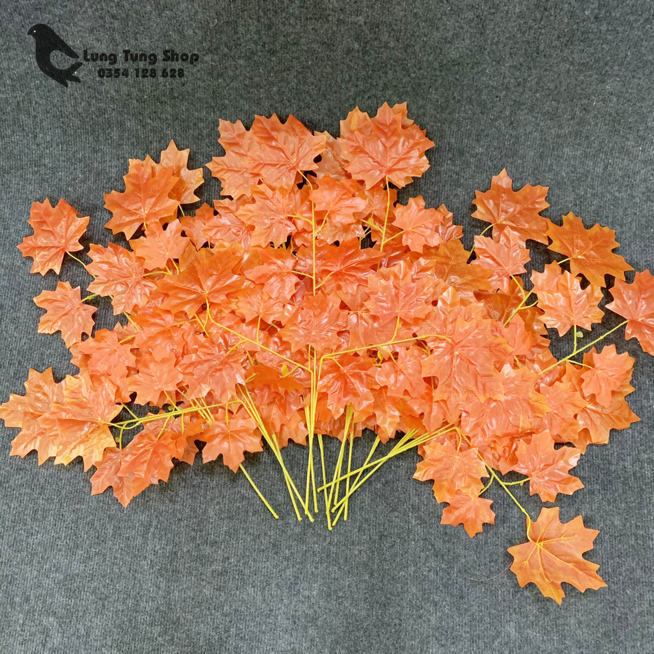 [HCM]Lá phong đỏ - Cành lớn dùng làm cây giả
