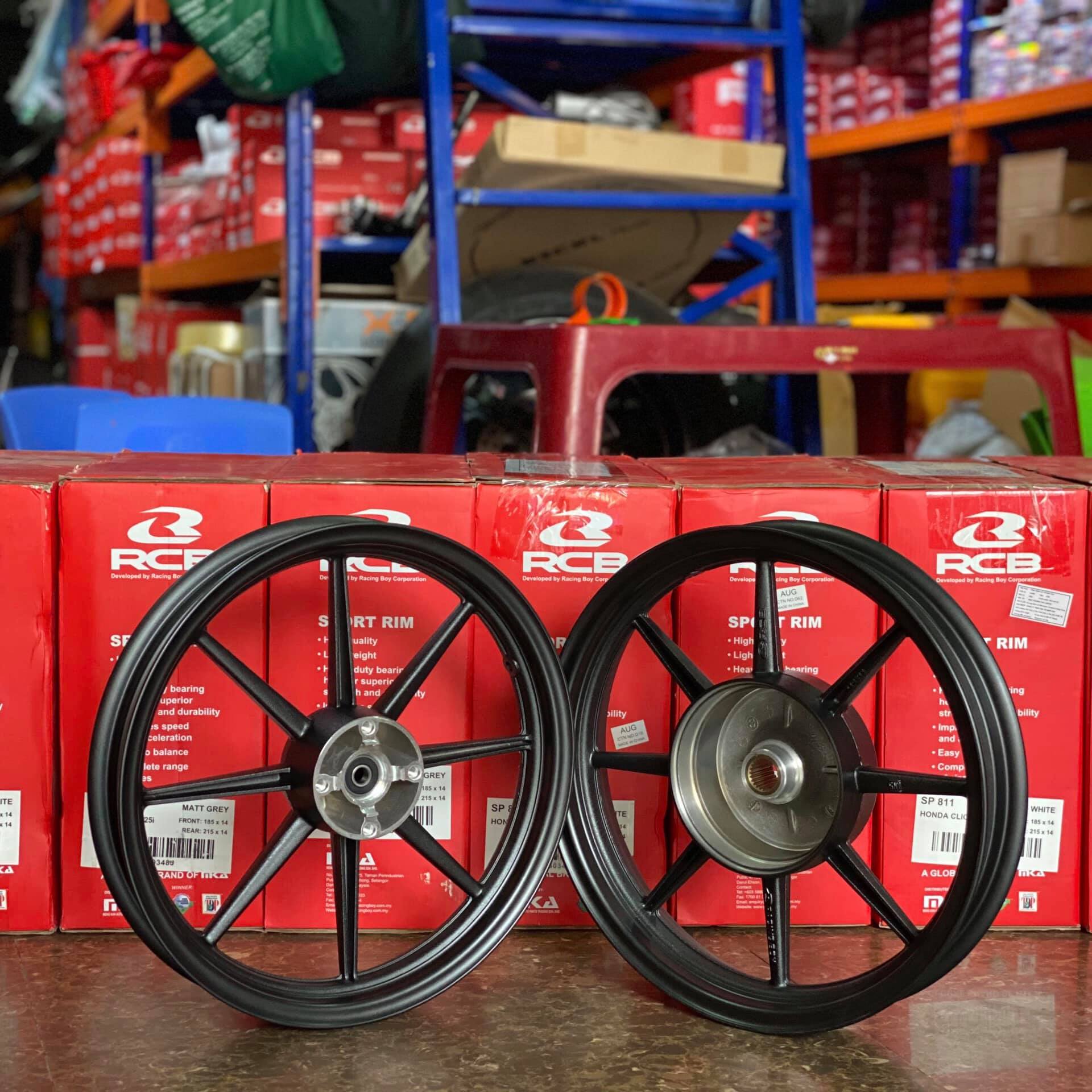 Mâm RCB 8 cây gắn Vario, Click Đen