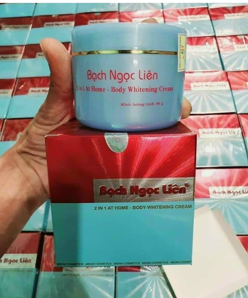 Kem dưỡng trắng da Bạch Ngọc Liên Xanh-hồng