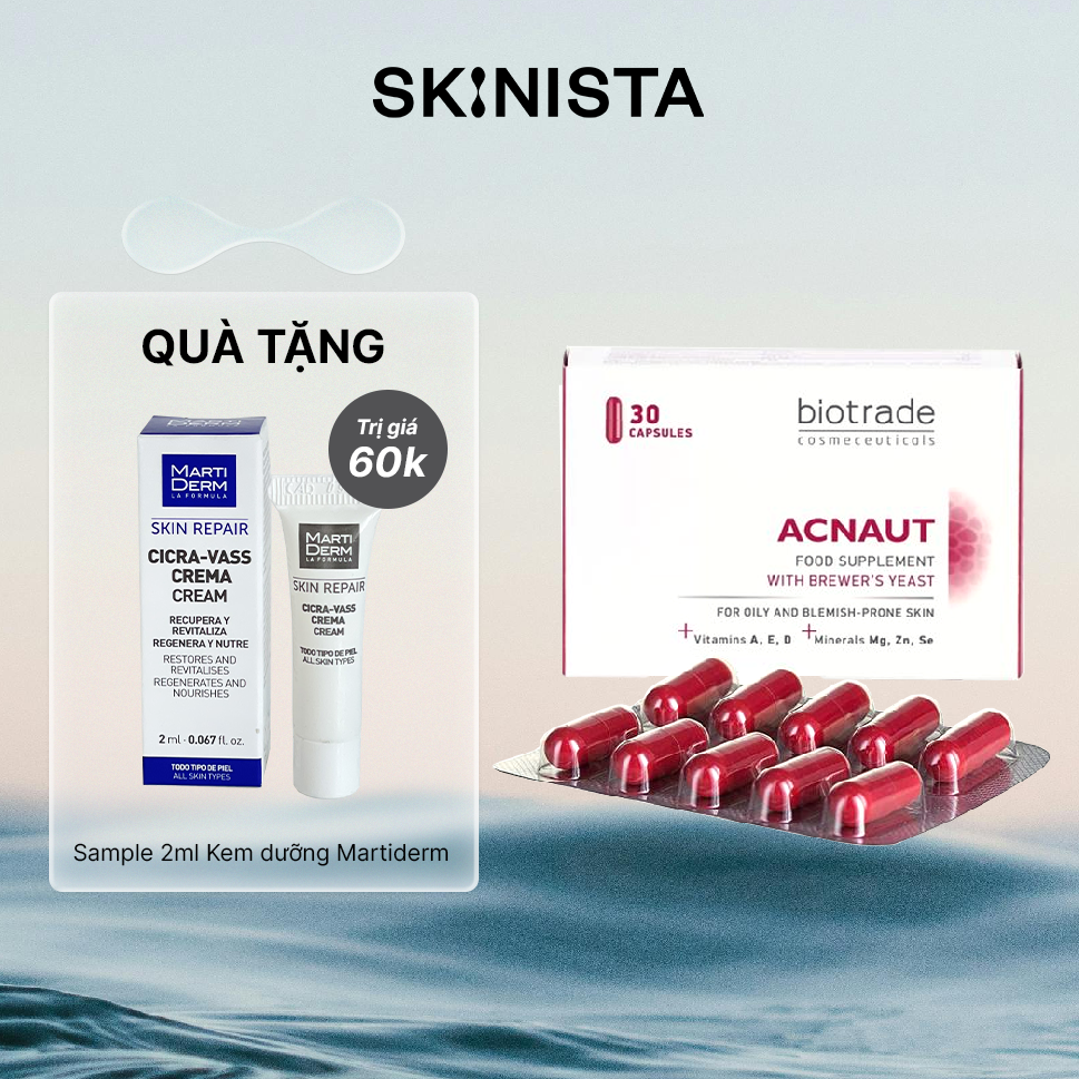 Viên uống Biotrade Acnaut Food Supplement 30 Viên