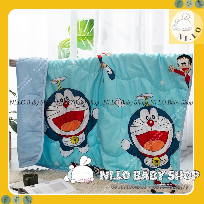 Chăn đũi cho bé đắp mùa hè thu, chăn cho bé đến trường, đắp văn phòng