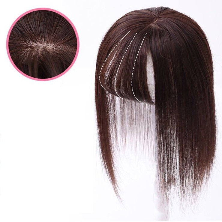 Tóc gia nữ mái che hói, tóc giả cho mẹ, tóc giả cho người trung niên, che hói, che bạc
