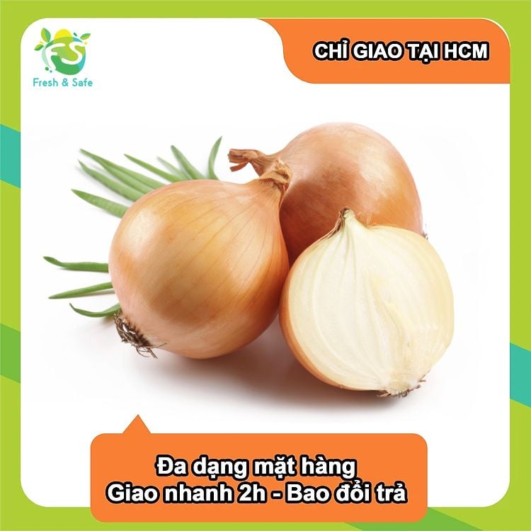 [Chỉ Giao HCM] Hành tây/ White onion - 1kg (sỉ)