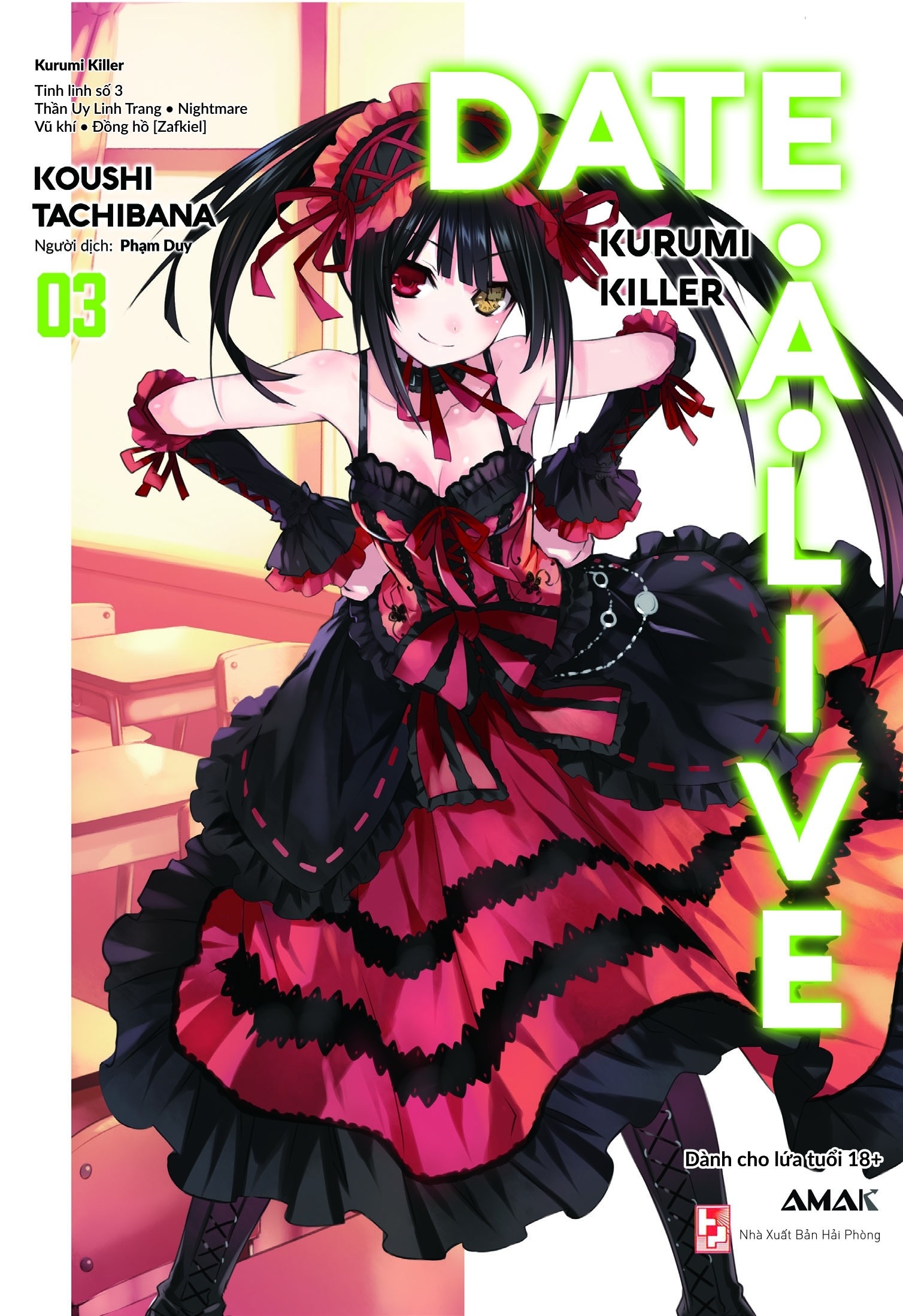 Fahasa - date a live - tập 3